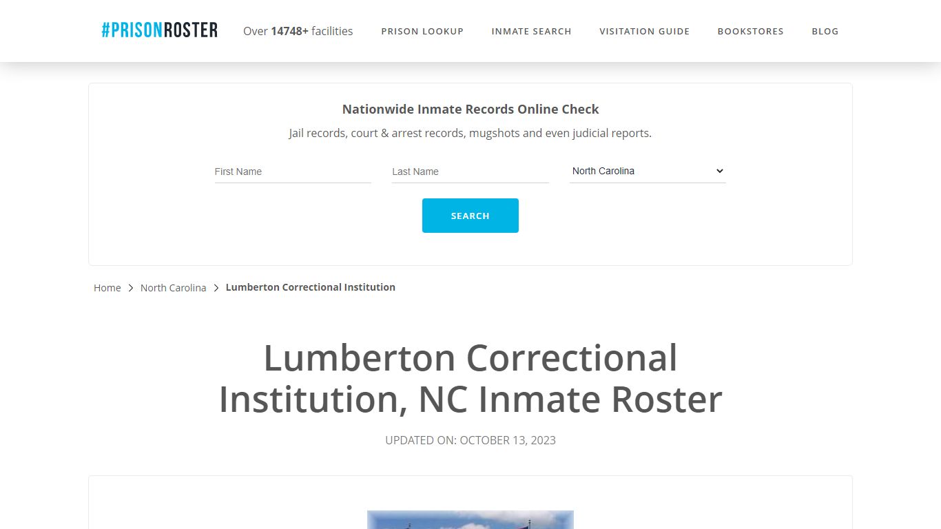 Lumberton Correctional Institution, NC Inmate Roster - Prisonroster